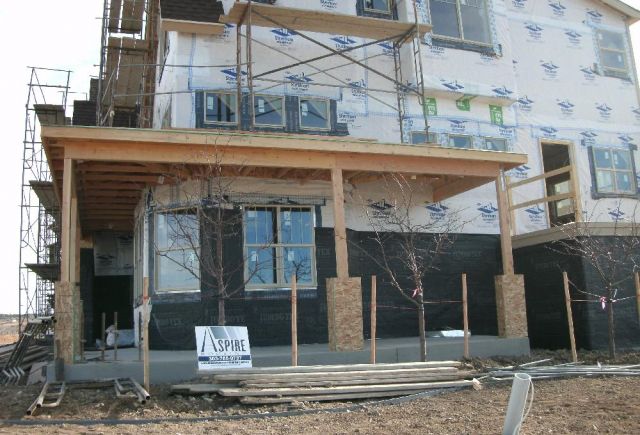 EPDM Flat Roofing our crew did for these condo padios 